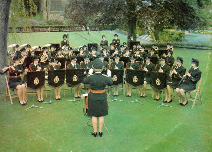 Band of The Women's Royal Army Corps around 1977